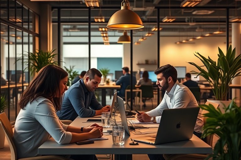 Notre équipe au travail