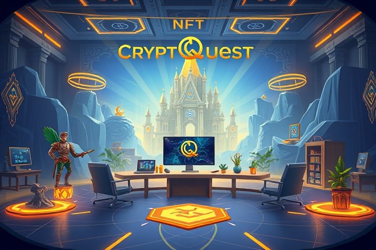 Plateforme CryptoQuest - GameCorp